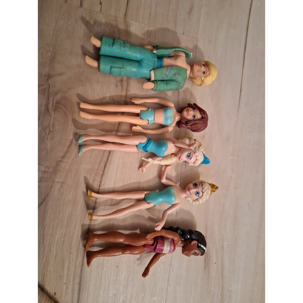 Polly Pocket Mattel Vintage Lot Of 5